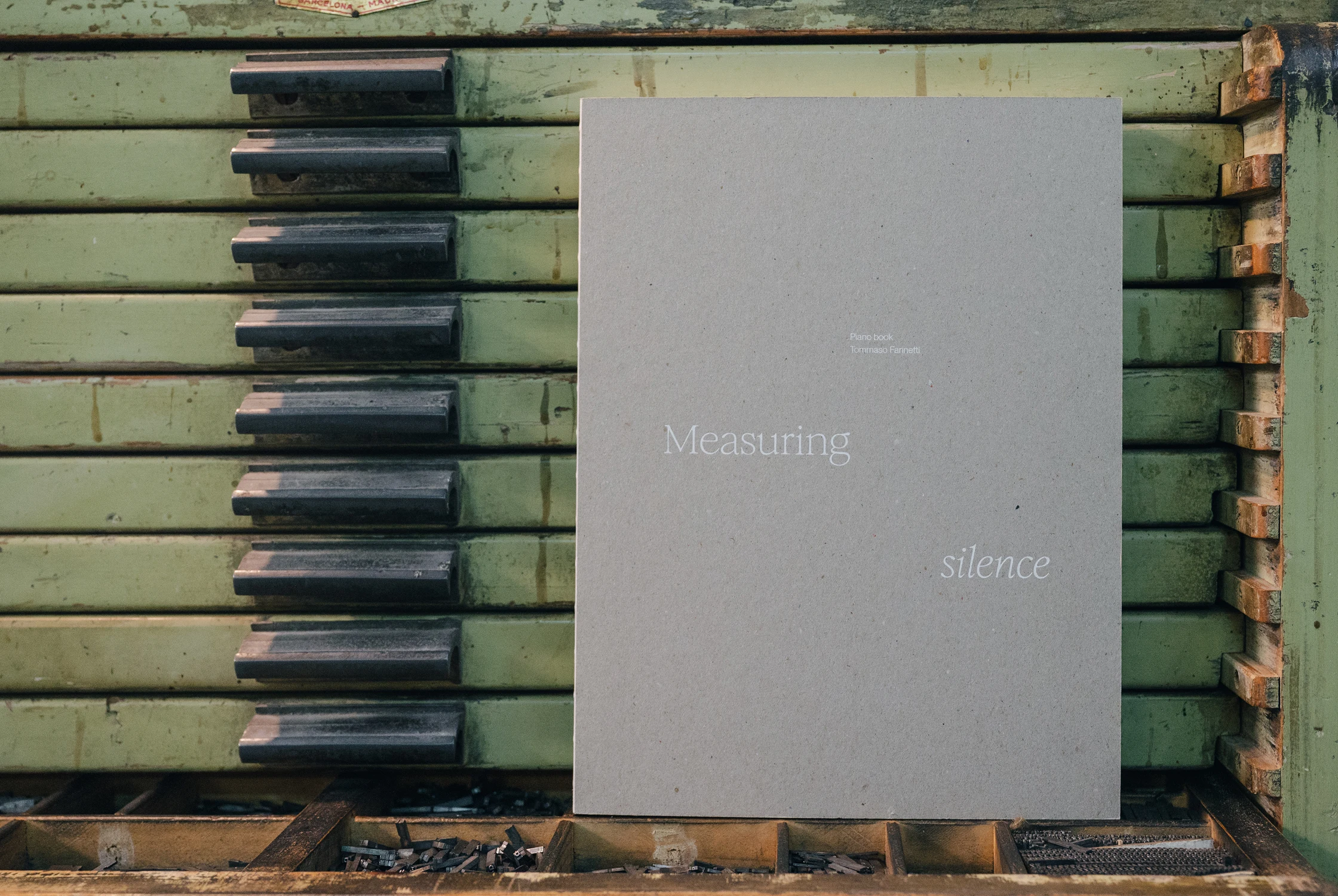 measuring silence tommaso farinetti piano book laia guarro estudi